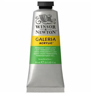 W&N Galeria akrylfärg Permanent Green Light 60 ml image