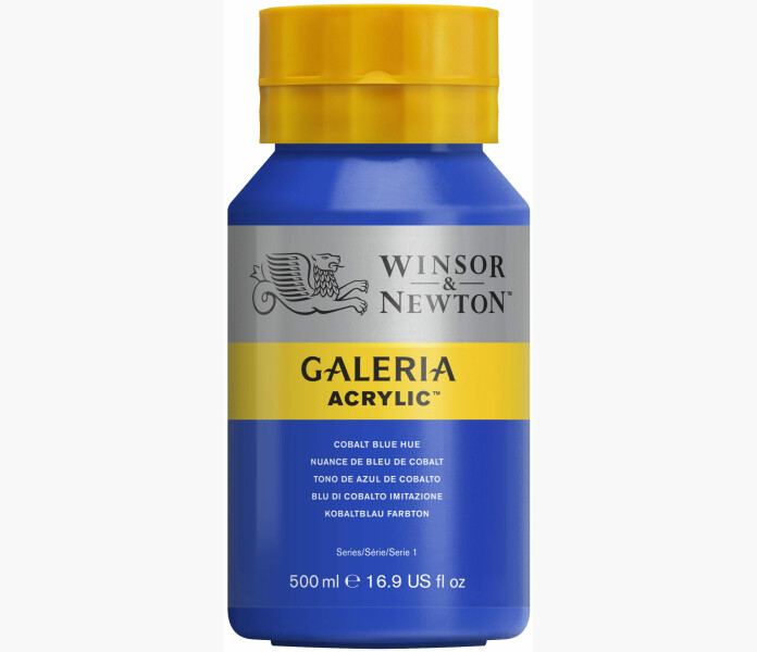 WN Galeria Acrylic Cobalt Blue Hue 500ml. kuva