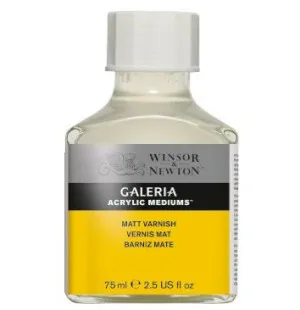 W & N Galeria acrylic mediums matt varnish 75ml image