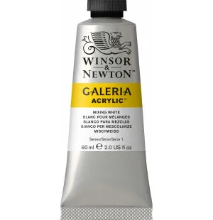 W&N Galeria akrylfärg Mixing White 60ml. kuva