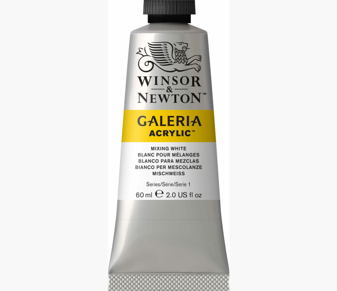 WN Galeria akrylfarg Mixing White 60ml. kuva