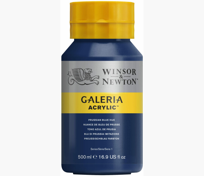 WN Galeria akrylfarg Prussian Blue Hue 500ml kuva