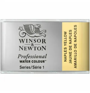 Winsor Newton akvarellfärg 1/1 Naples Yellow image