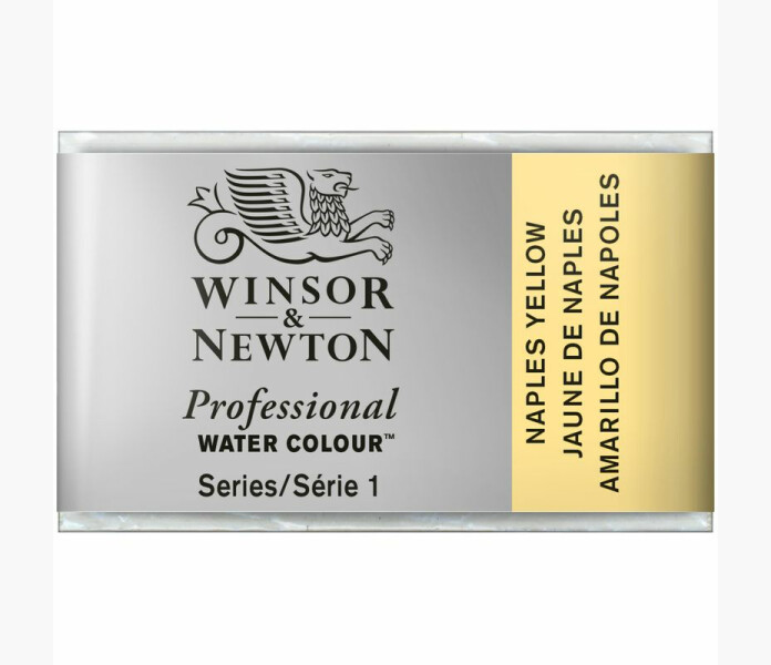 Akvarellfarg naples yellow kuva