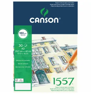 Canson 1557 Teckningsblock A3/30 180mg image