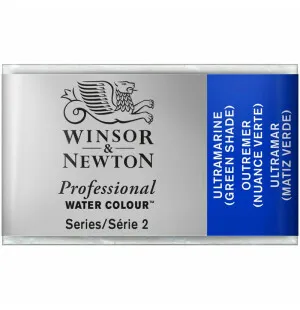Winsor Newton akvarellfärg Ultramarine Green Shade image