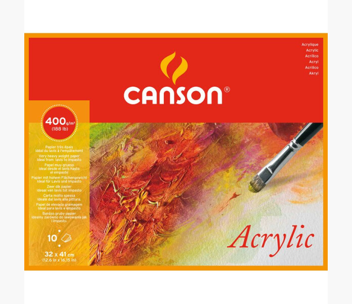 Canson akrylblock 400g A3 kuva