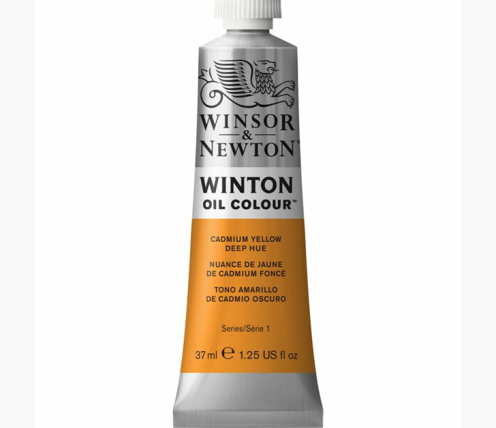 WN Winton Oljefarg 37ml. Cadmium Yellow Deep Hue kuva