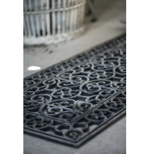 IB Laursen Dörrmatta svart filigran 45x120 cm image