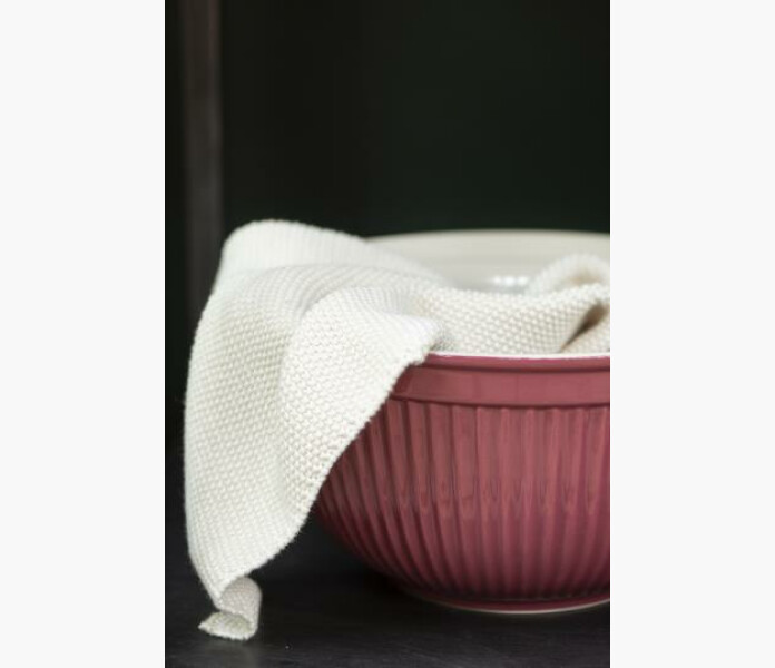 Towel Mynte Latte knitted 1 image