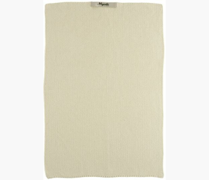 Towel Mynte Latte knitted image