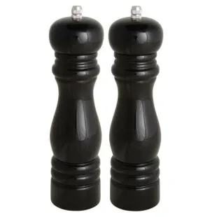 Salt/pepparkvarn svart h21,5cm d5,5cm kuva