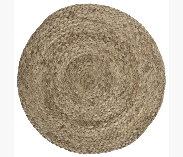 Iblaursen place mat rund dark natural jute image