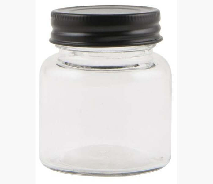 GLASBURK MED SVART LOCK LITEN image