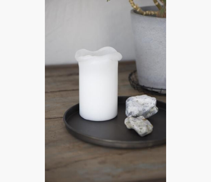 Ljusfat svart metall1 kuva