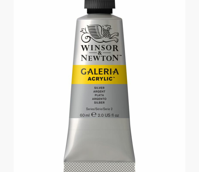 WN Galeria Akrylfarg 60ml. Silver kuva