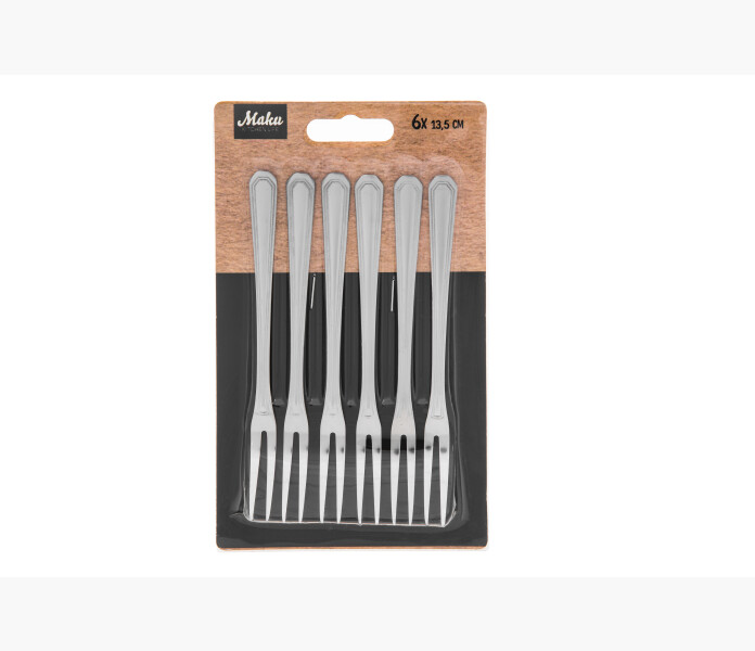 Maku Palaggsgaffel 6st 135cm rostfritt stal1 kuva