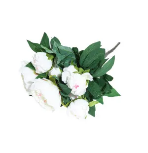 4 Living Pionbukett vit image