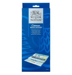 W&N Cotman Studio set akvarellfärger 1/1 24st image