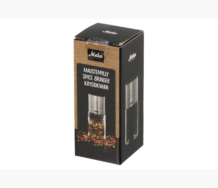 Maku spice grinder glass and steel 2 kuva