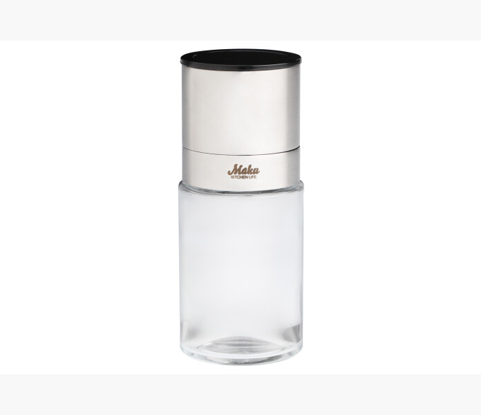 Maku spice grinder glass and steel kuva