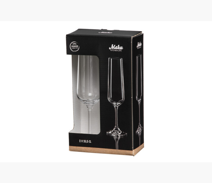 Maku champange glass 205cl 2pcs 1 kuva