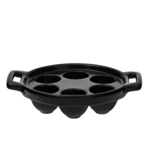 Maku snigelpanna keramisk svart 13cm diam. kuva