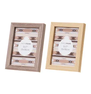 RAM TRÄ 10x15cm grå-brun kuva