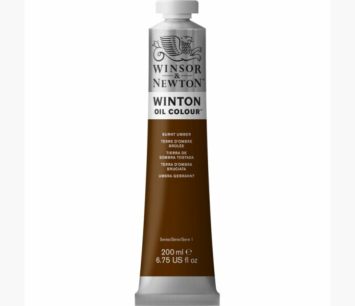 WN Winton Oljefarg 200ml. Burnt Umber kuva