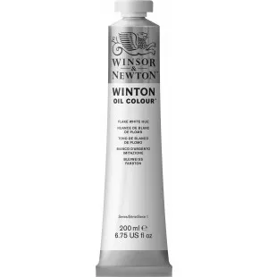 W&N Winton oljefärg Flake White Hue 200ml kuva
