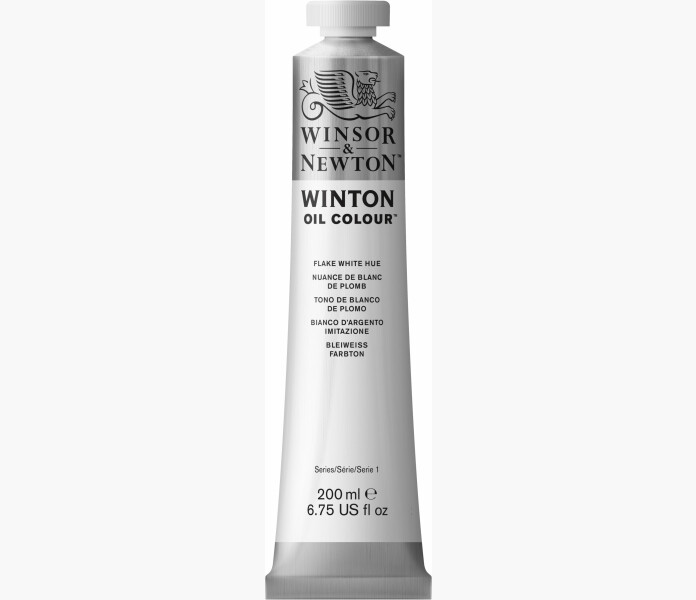 WN Winton Oljefarg 200ml. Flake White Hue kuva