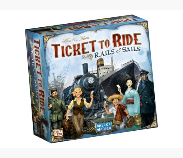 Ticket to Ride Rails Sails 10+ kuva