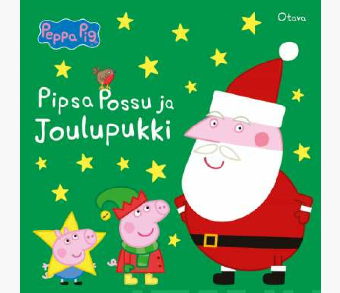 Pipsa Possu ja joulupukki kuva