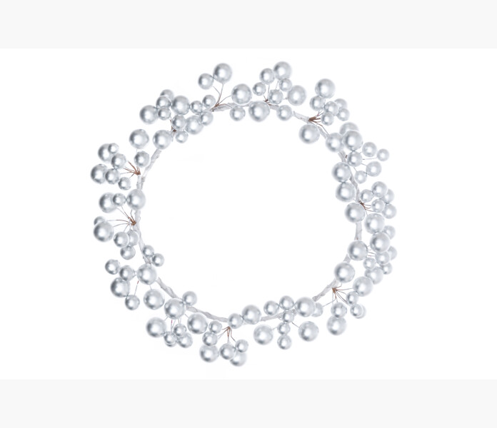 Winterseason Parlkrans silver 22cm image