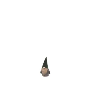 Winteria tomte sammetshatt mörkgrön 21cm kuva