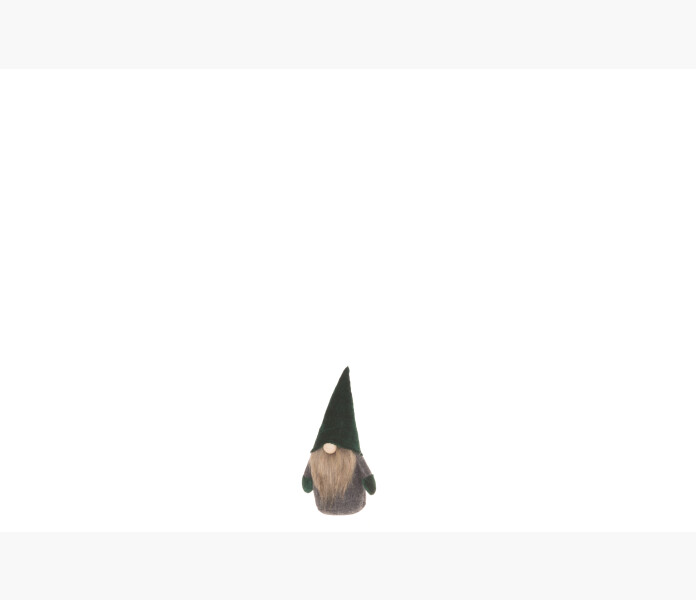 Winteria tomte sammetshatt morkgron 21cm kuva