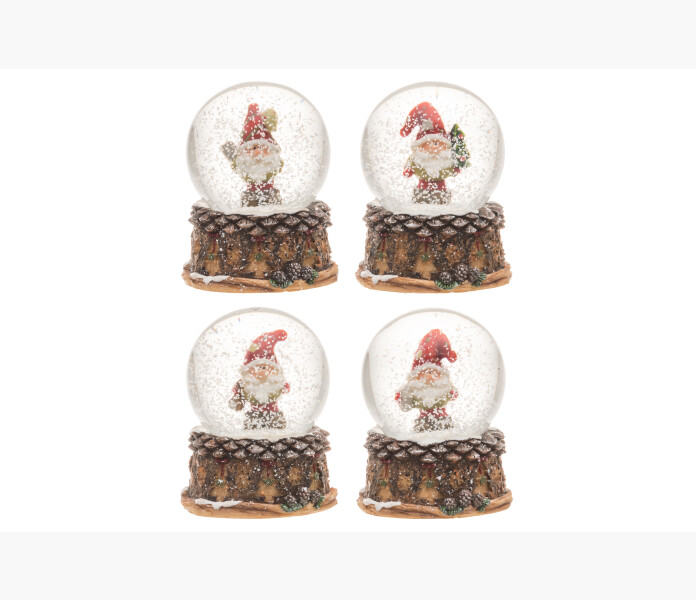 Winteria Snofallsboll tomte 65cm kuva