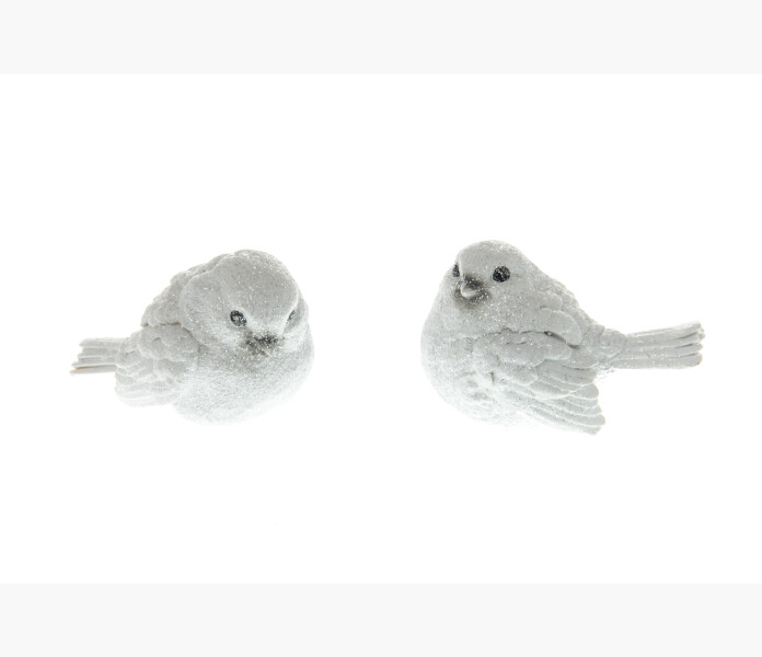 Winteria glittrig prydnadsfagel 8cm kuva