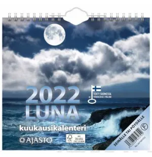 Luna Månadskalender/ kuukausikalenteri 2022 kuva