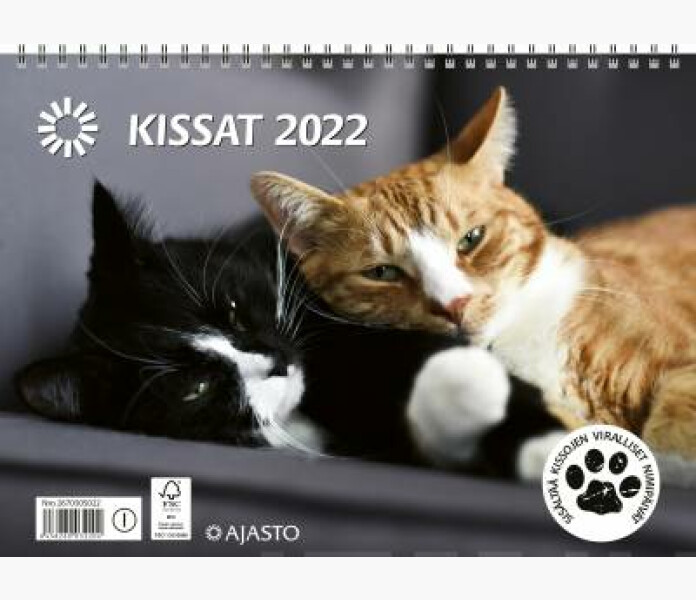 Ajasto Kalender Kissat 2022 kuva