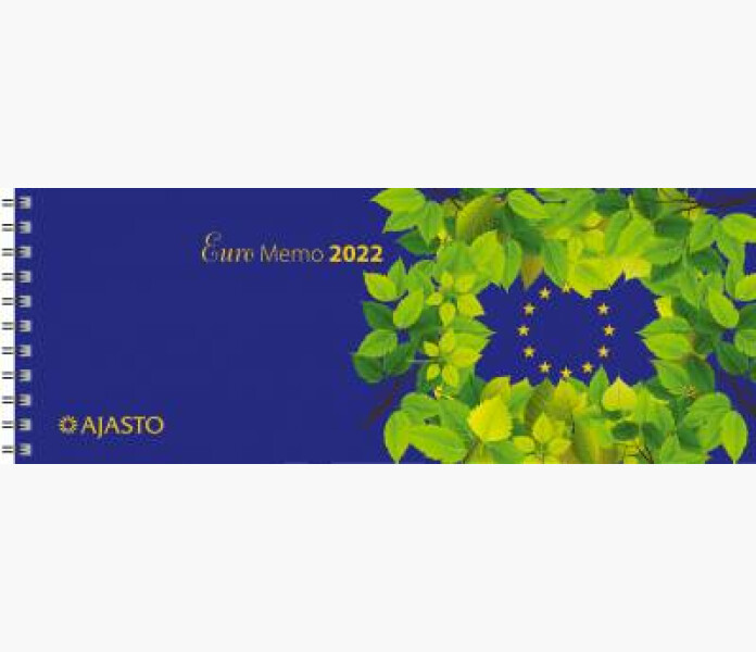 Ajasto Kalenteri Euro Memo 2022 kuva