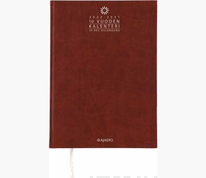 Ajasto 10 arskalender 10 vuoden kalenteri 2022 kuva