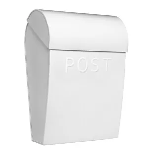 Bruka postlåda stor vit image