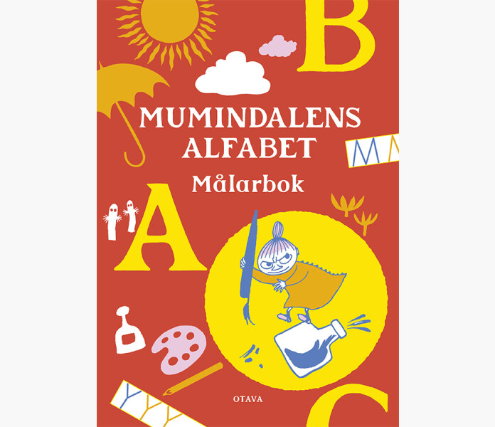 Malarbok Mumindalens alfabet kuva