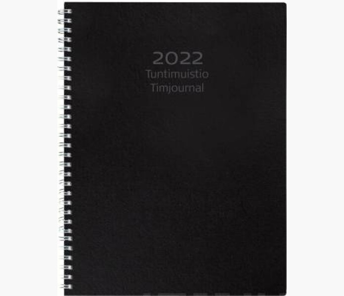 Tuntimuistio Eco A4 svart. Sve. Fi. kuva