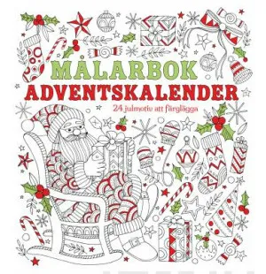 Adventskalender målarbok kuva