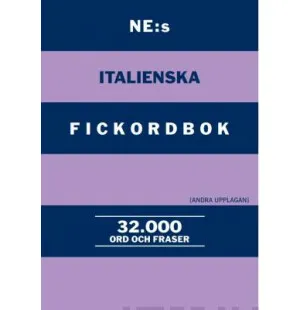 NE:s fickordbok: Italiensk-svensk Svensk-Italiensk kuva