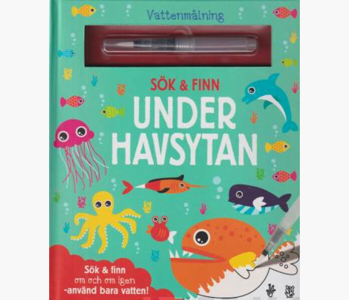 Vattenmalning sok och finn Under havsytan kuva