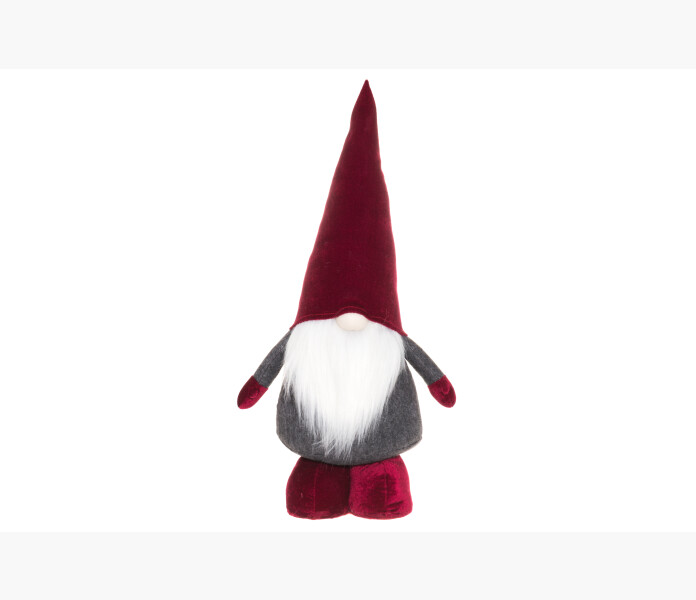 Tomte gra med vinrod sammetsluva kuva