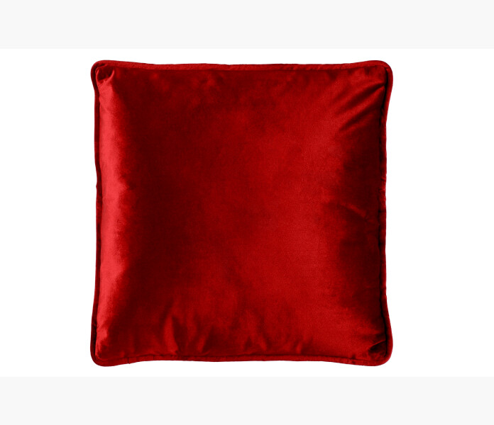 Kudde sammets vinrod 45 x 45 cm kuva